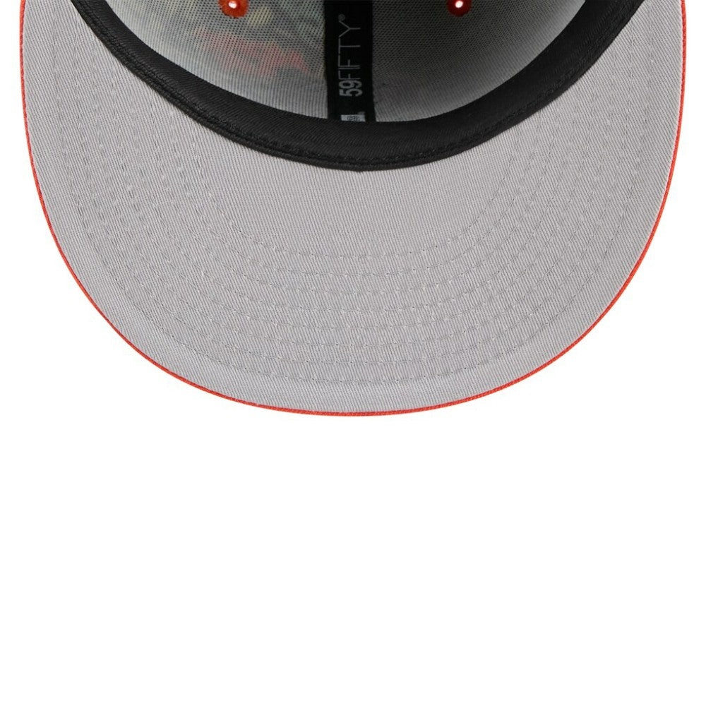 San Francisco Giants New Era 2025 MLB Diamond Hero Edition 59FIFTY Fitted Hat - Black/Orange Hats
