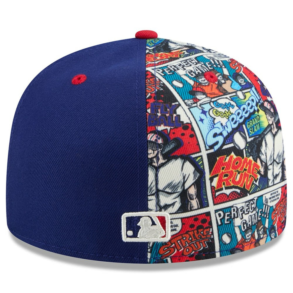 Texas Rangers New Era 2025 MLB Diamond Hero Edition 59FIFTY Fitted Hat - Royal/Red Hats
