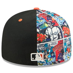 Baltimore Orioles New Era 2025 MLB Diamond Hero Edition 59FIFTY Fitted Hat - Black/Orange Hats