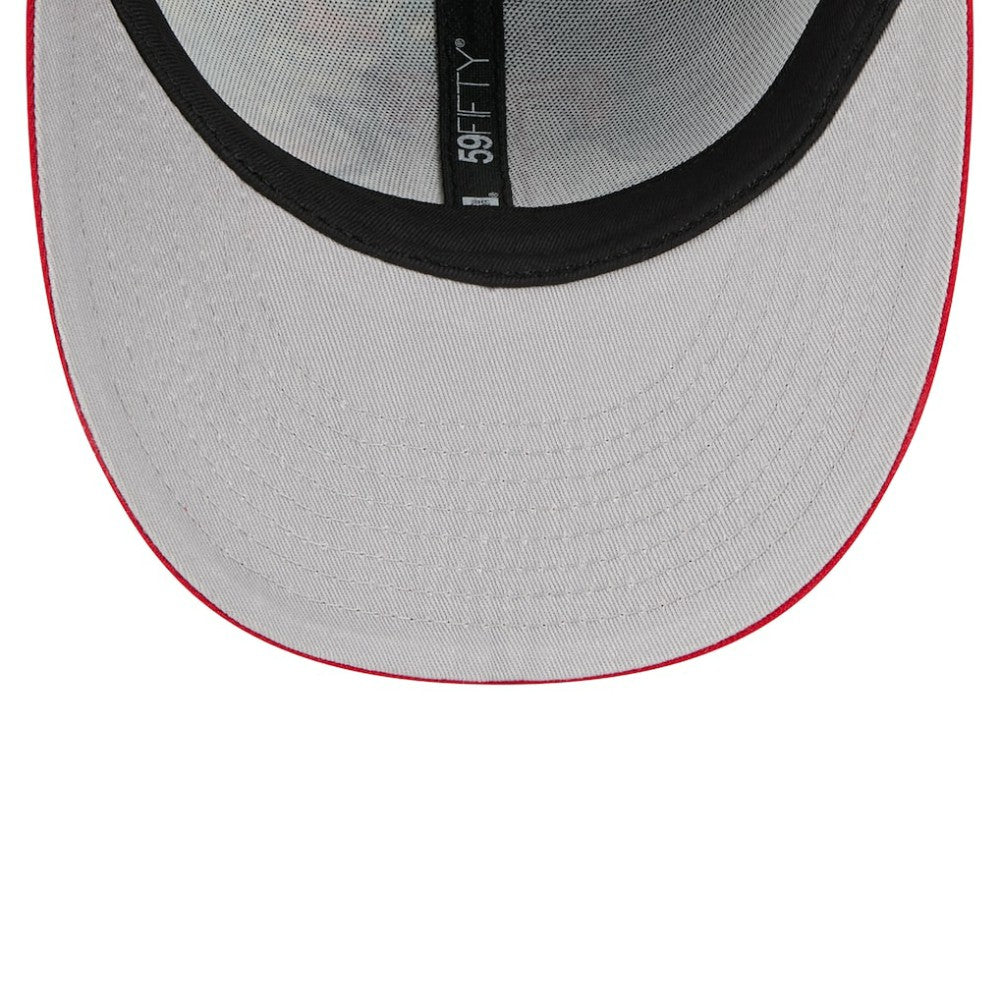 Texas Rangers New Era 2025 MLB Diamond Hero Edition Low Profile 59FIFTY Fitted Hat - Royal/Red Hats