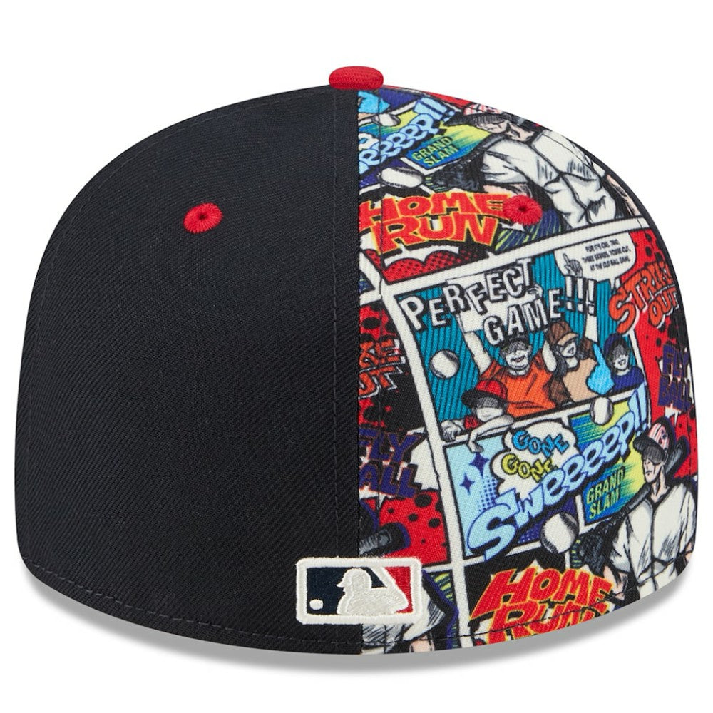 Minnesota Twins New Era 2025 MLB Diamond Hero Edition Low Profile 59FIFTY Fitted Hat - Navy/Red Hats