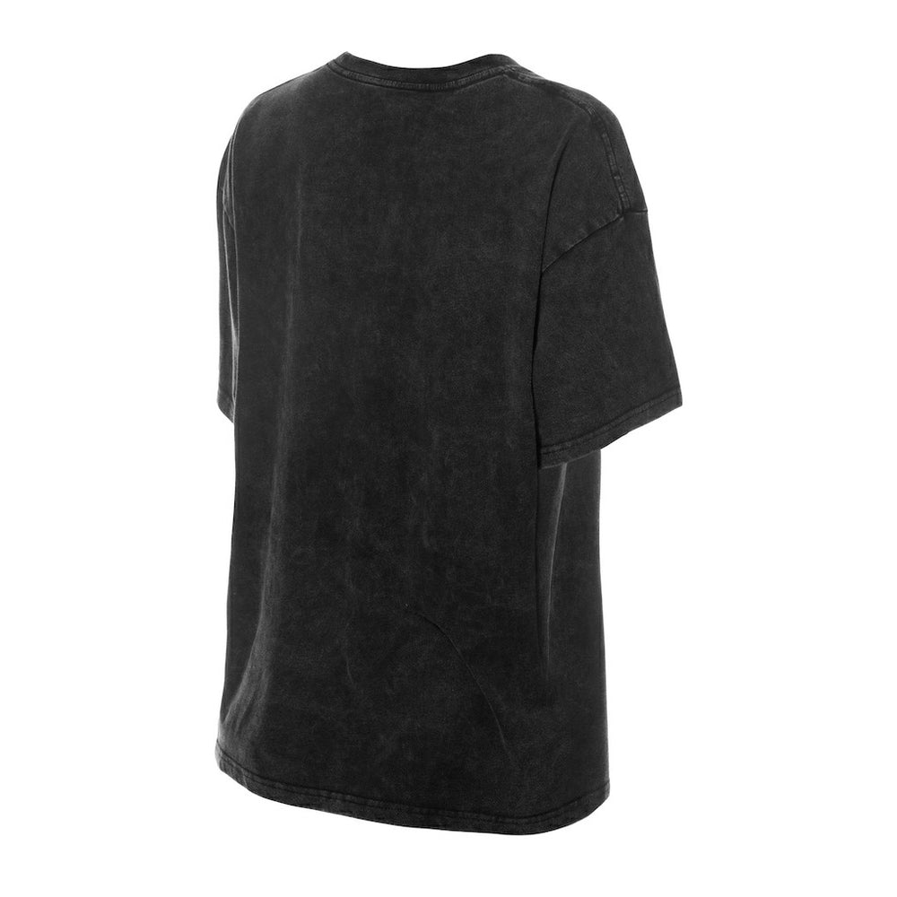 Boston Celtics Women's Throwback Mineral Wash Oversized T-Shirt Black - New Era