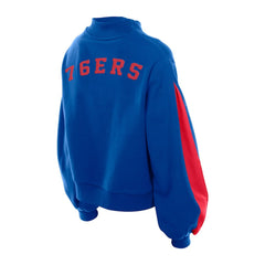 Philadelphia 76ers Women's Sport Night Balloon Sleeves Sweatshirt Royal - New Era