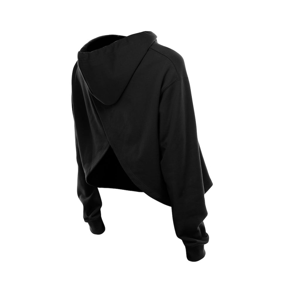 Chicago Bulls Women's Glam Game Open Back Hoodie Black - New Era outlet