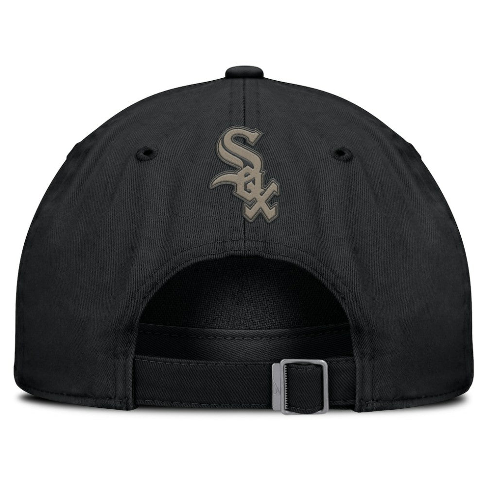 Chicago White Sox Nike Camo Pack Club Adjustable Hat - Black Hats