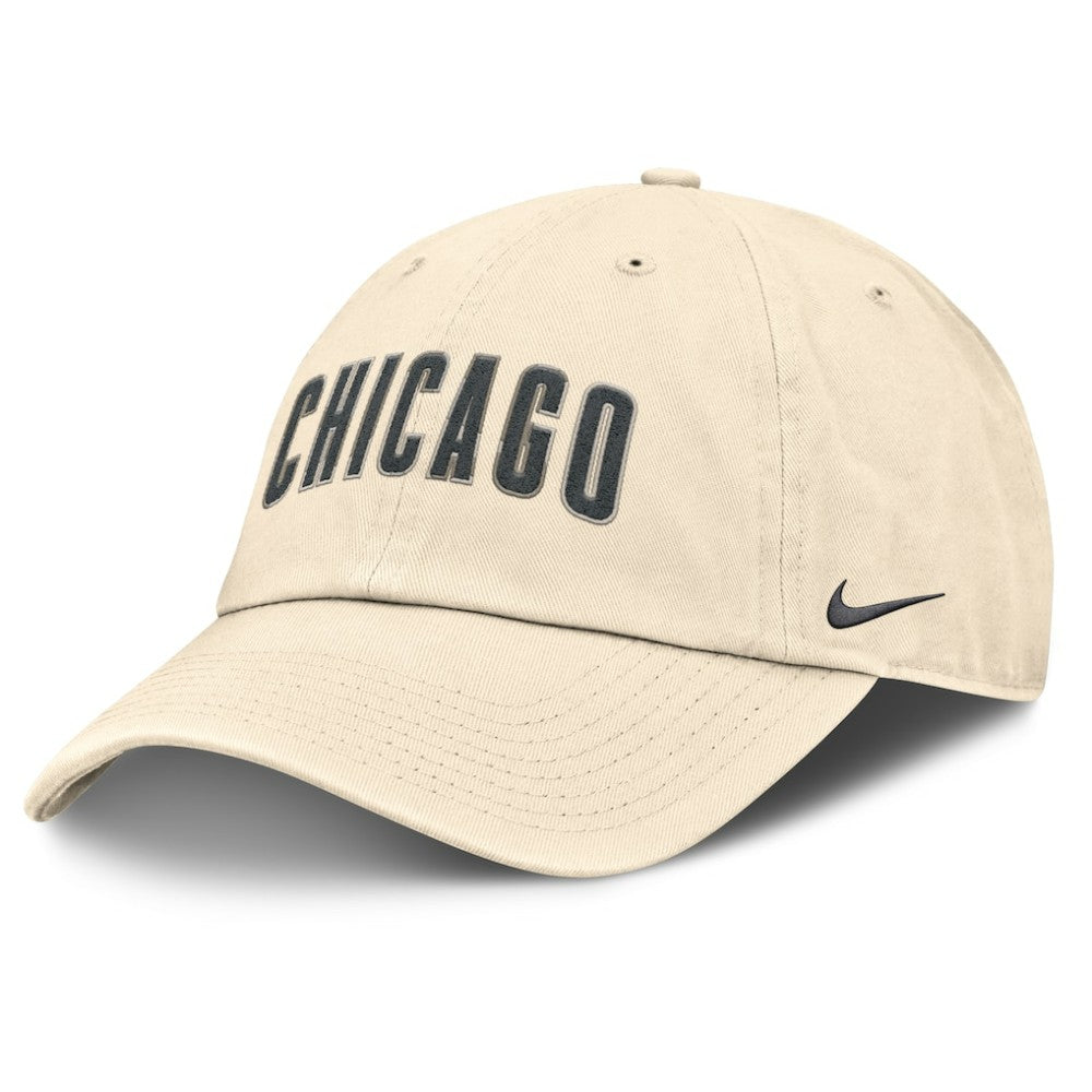 Chicago Cubs Nike Camo Pack Club Adjustable Hat - Natural Hats