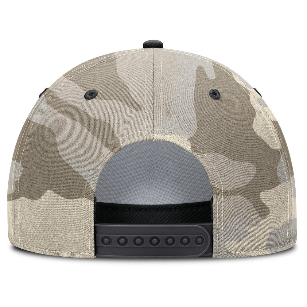 Los Angeles Angels Nike Camo Pack Rise Adjustable Hat - Natural Hats
