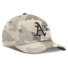 Athletics Nike Camo Pack Rise Adjustable Hat - Natural Hats