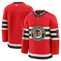 Chicago Blackhawks Fanatics 2025 NHL Winter Classic Premium Jersey - Red | US 202619581