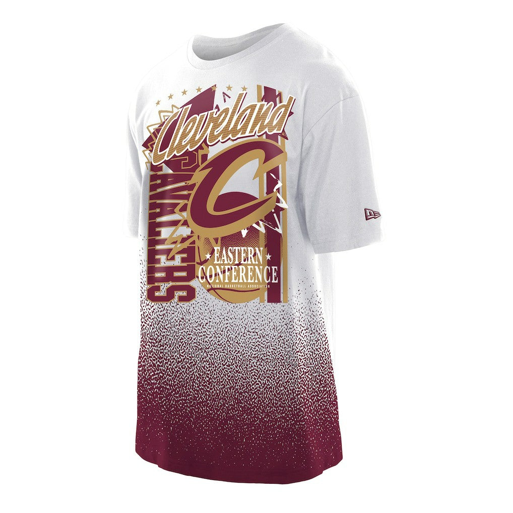 Cleveland Cavaliers Injection Sport Classics T-Shirt White - New Era