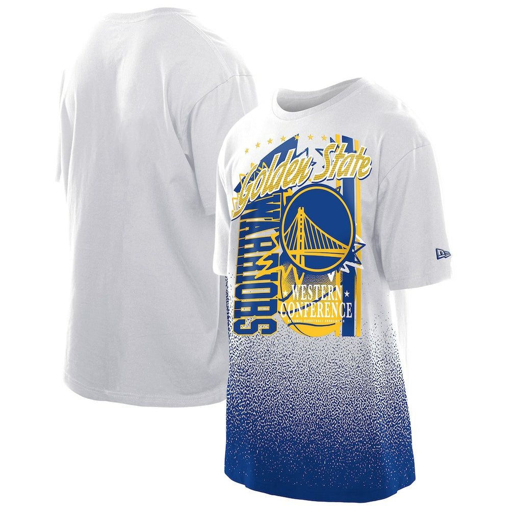 Golden State Warriors Injection Sport Classics T-Shirt White - New Era