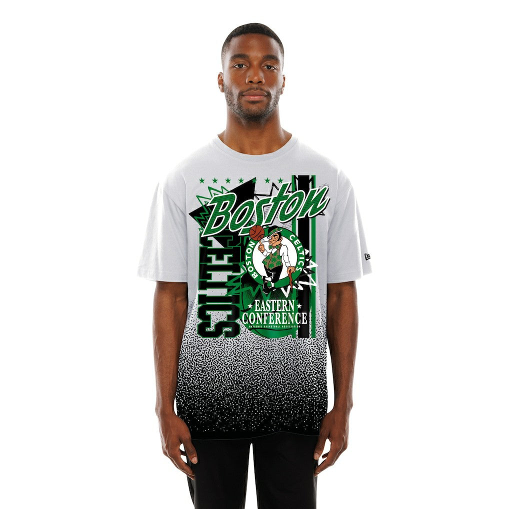 Boston Celtics Injection Sport Classics T-Shirt White - New Era