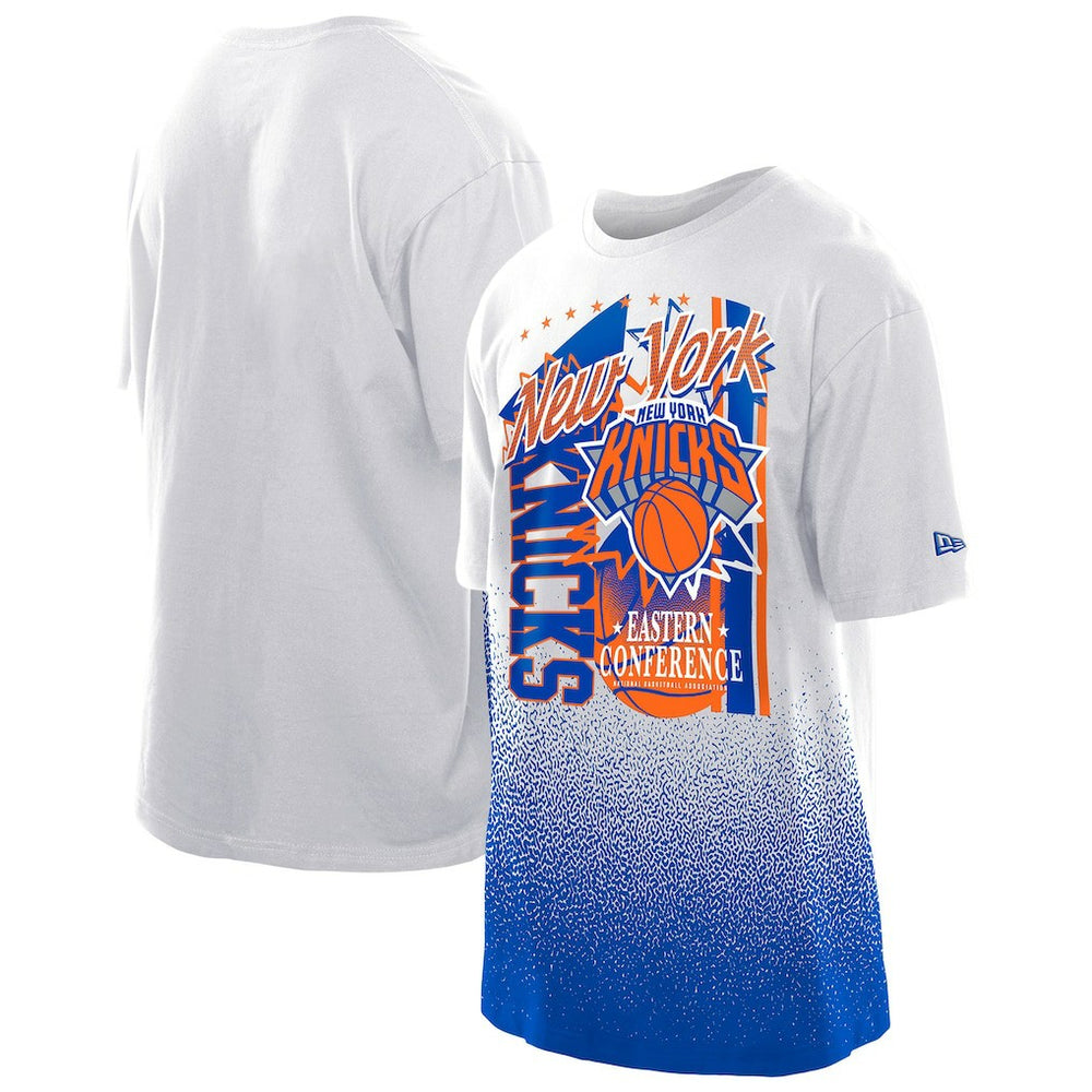 New York Knicks Injection Sport Classics T-Shirt White - New Era