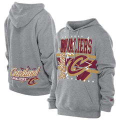 Cleveland Cavaliers Injection Sport Classics Fleece Hoodie Heather Gray - New Era outlet