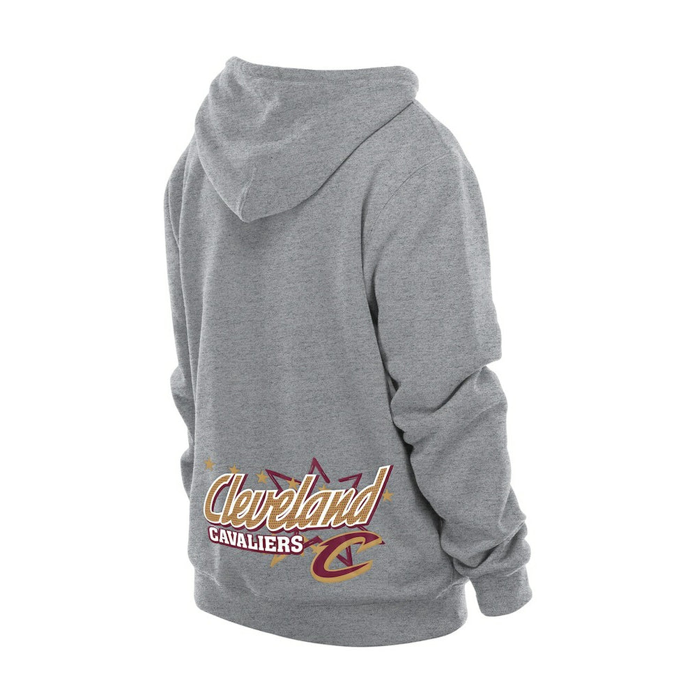 Cleveland Cavaliers Injection Sport Classics Fleece Hoodie Heather Gray - New Era outlet