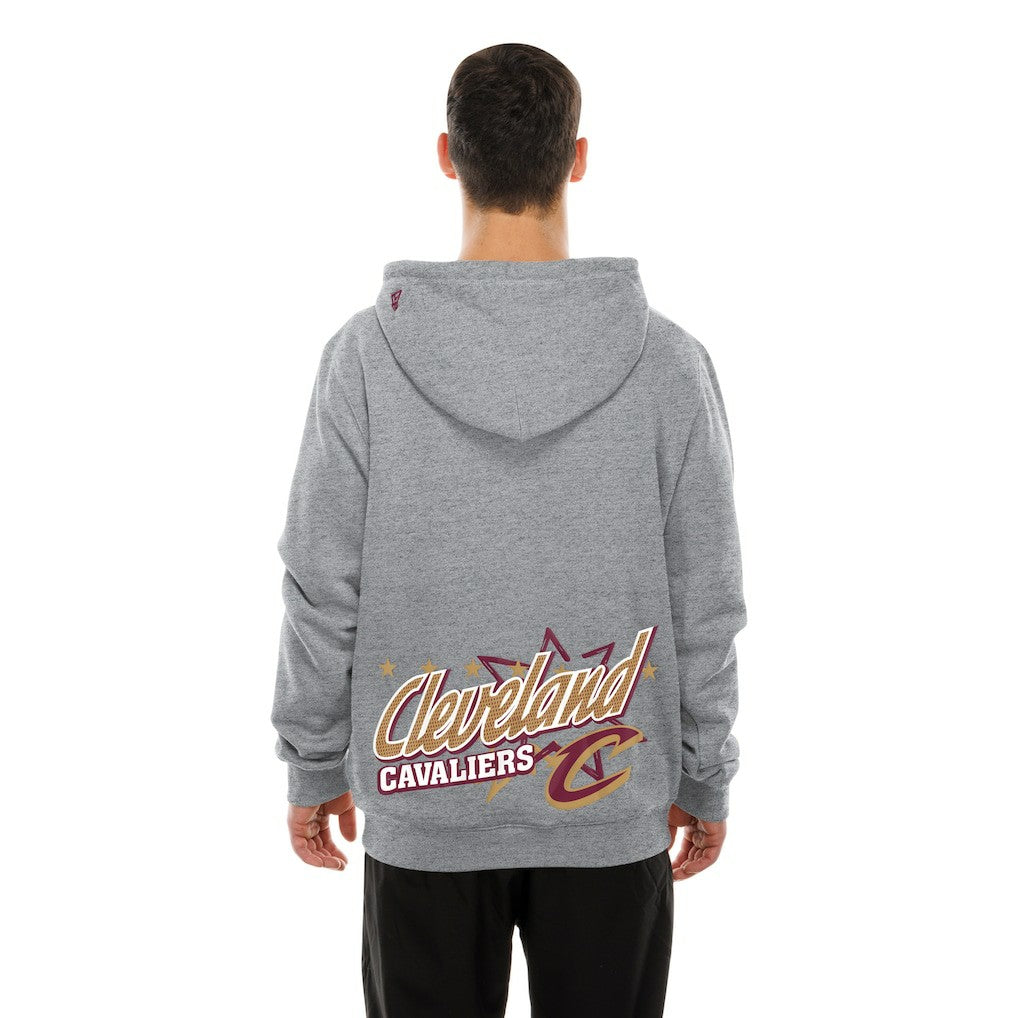Cleveland Cavaliers Injection Sport Classics Fleece Hoodie Heather Gray - New Era outlet