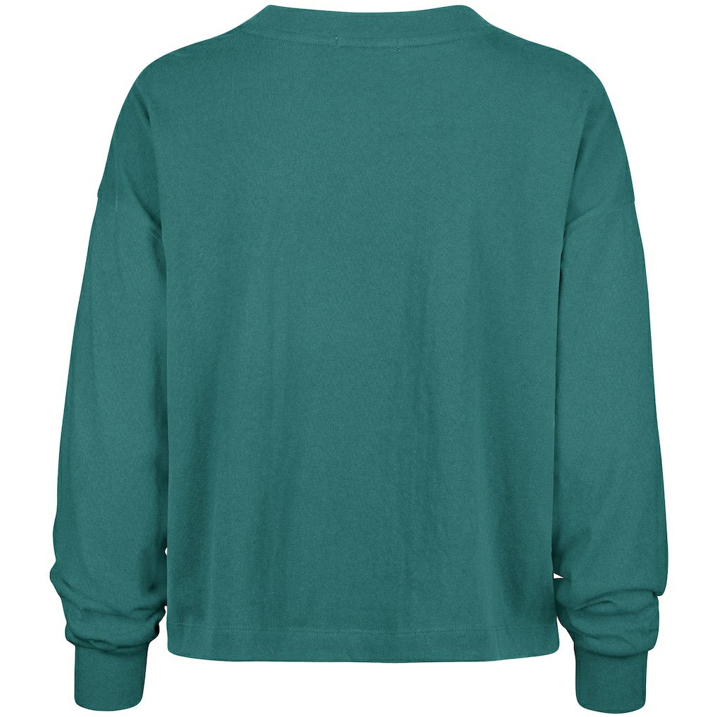 Miami Dolphins '47 Women's Outreach City Oversized Long Sleeve T-Shirt - Aqua T-shirts