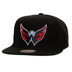 Washington Capitals Mitchell & Ness Core Top Spot Snapback Hat - Black | US 202620174