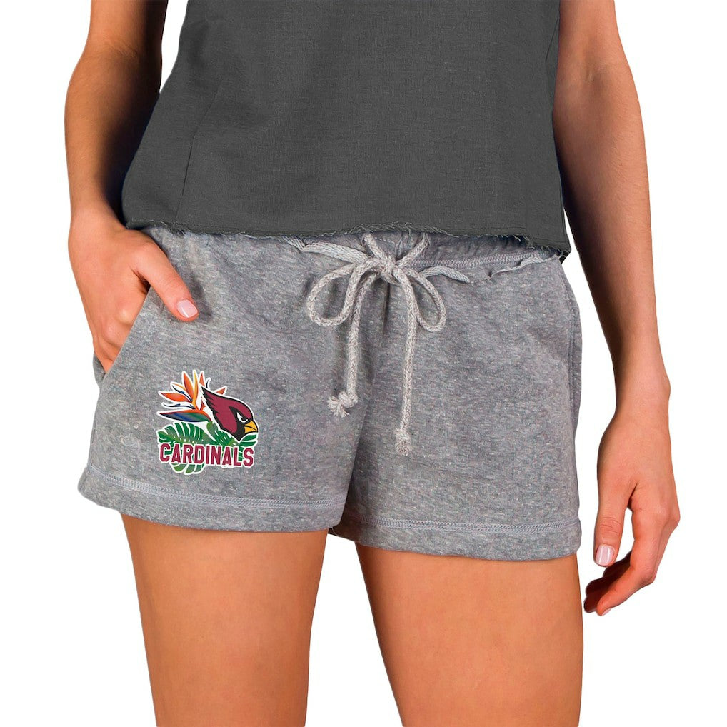 Arizona Cardinals Concepts Sport Women's Mainstream Terry Shorts - Gray Shorts