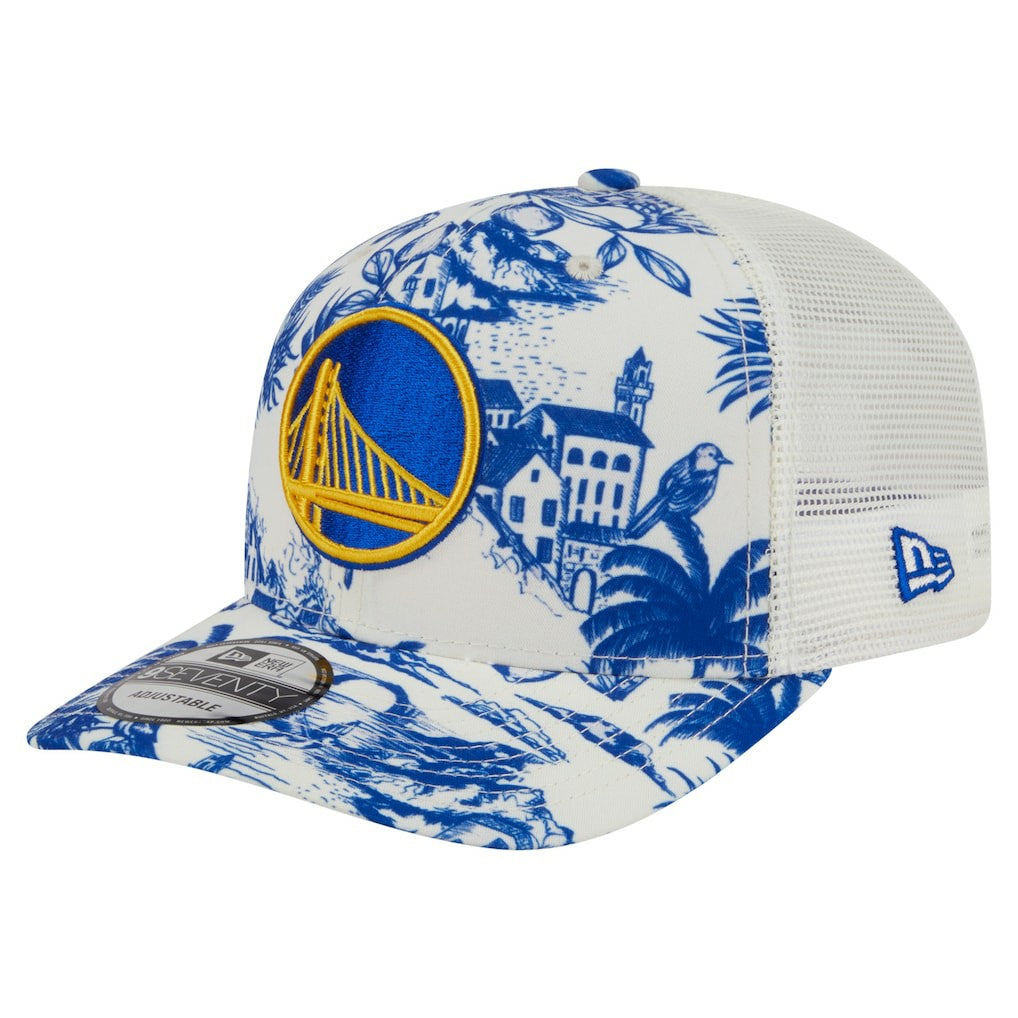 Golden State Warriors Lemon Tree 9SEVENTY Adjustable Hat White - New Era