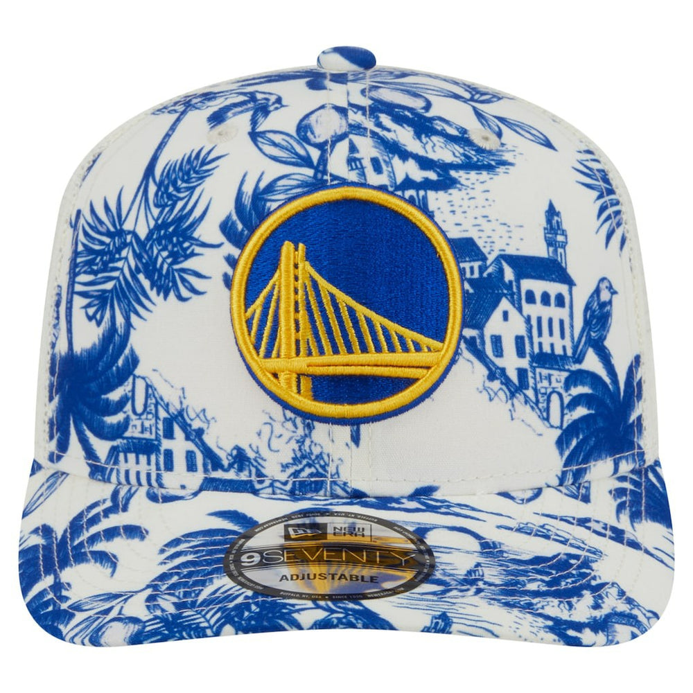 Golden State Warriors Lemon Tree 9SEVENTY Adjustable Hat White - New Era