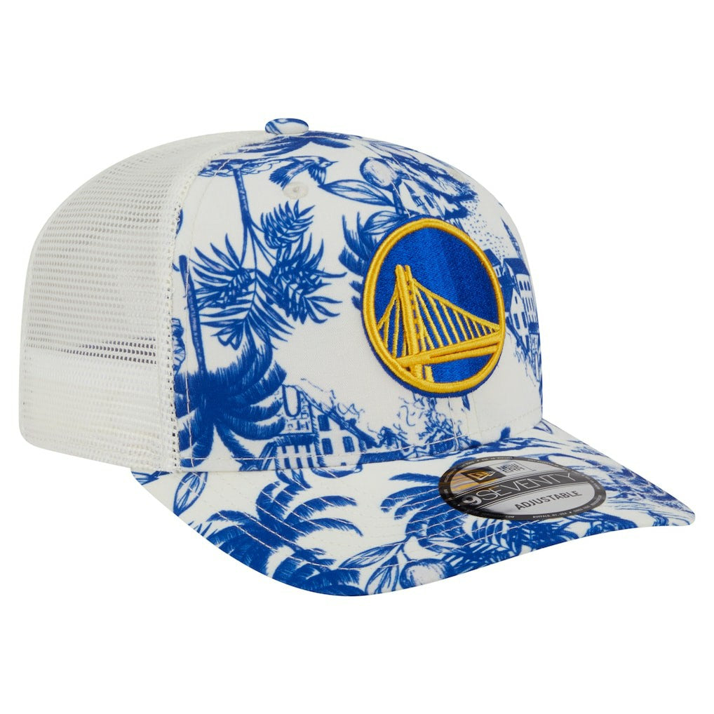 Golden State Warriors Lemon Tree 9SEVENTY Adjustable Hat White - New Era