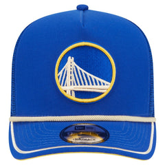 Golden State Warriors Vintage Team Rope A-Frame 9FIFTY Snapback Hat Royal - New Era