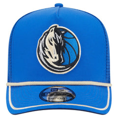 Dallas Mavericks Vintage Team Rope A-Frame 9FIFTY Snapback Hat Blue - New Era