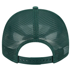 Milwaukee Bucks Vintage Team Rope A-Frame 9FIFTY Snapback Hat Hunter Green - New Era