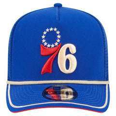 Philadelphia 76ers Vintage Team Rope A-Frame 9FIFTY Snapback Hat Royal - New Era