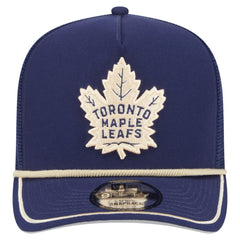 Toronto Maple Leafs New Era Vintage Team Rope A-Frame 9FIFTY Snapback Hat - Blue | US 202620643