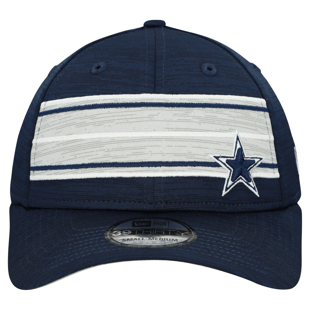 Dallas Cowboys New Era Stripes 39THIRTY Flex Hat - Navy Hats