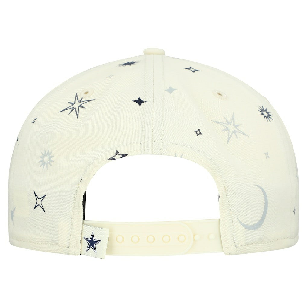 Dallas Cowboys New Era Celestial Golfer Snapback Hat - Stone Hats
