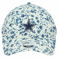 Dallas Cowboys New Era Women's Ditzy 9TWENTY Adjustable Hat - Cream Hats