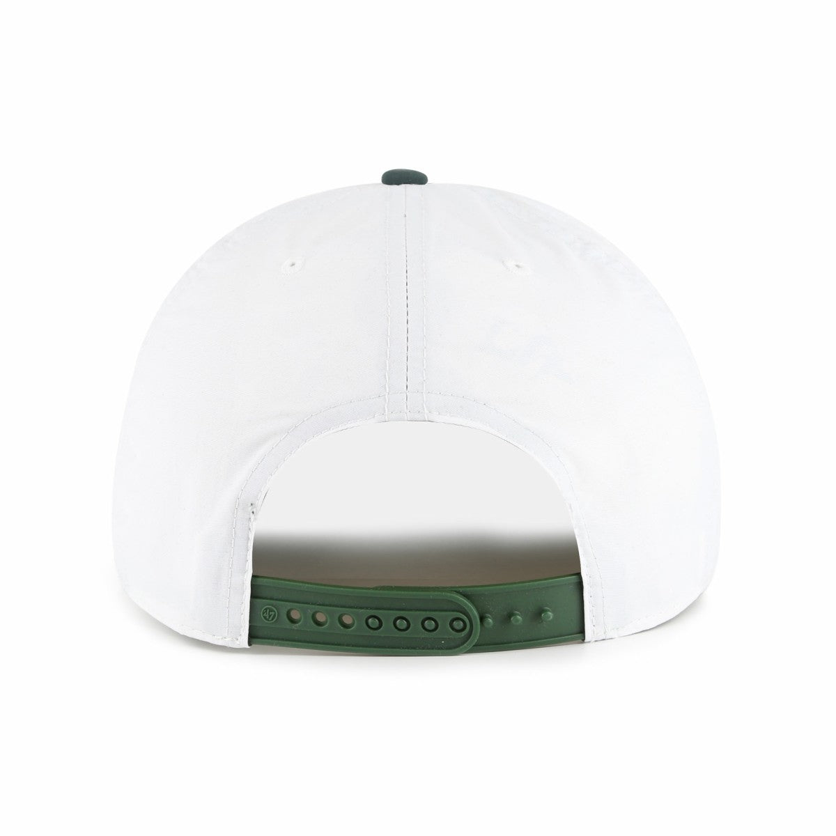 Milwaukee Bucks '47 Tribute Two-Tone Hitch Adjustable Hat White/Hunter Green - 47 brand