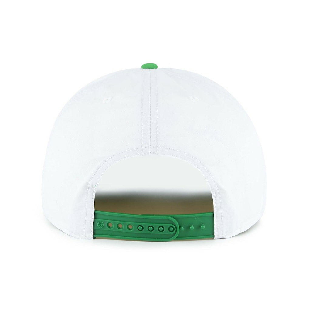 Boston Celtics '47 Tribute Two-Tone Hitch Adjustable Hat White/Kelly Green - 47 brand