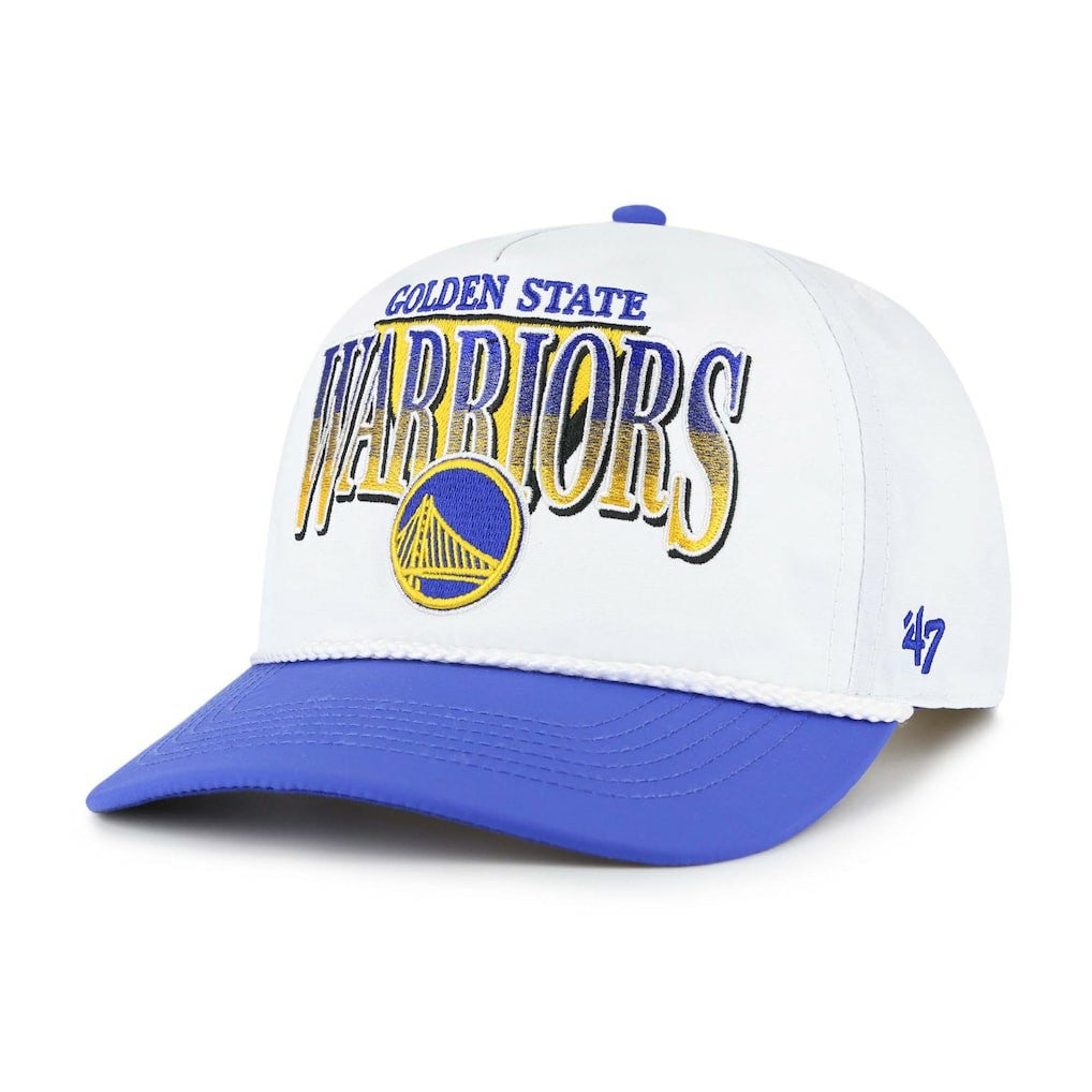 Golden State Warriors '47 Tribute Two-Tone Hitch Adjustable Hat White/Royal - 47 brand outlet