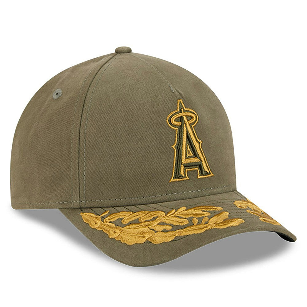 Los Angeles Angels New Era x Alpha Industries A-Frame 9FORTY Adjustable Hat - Olive Hats