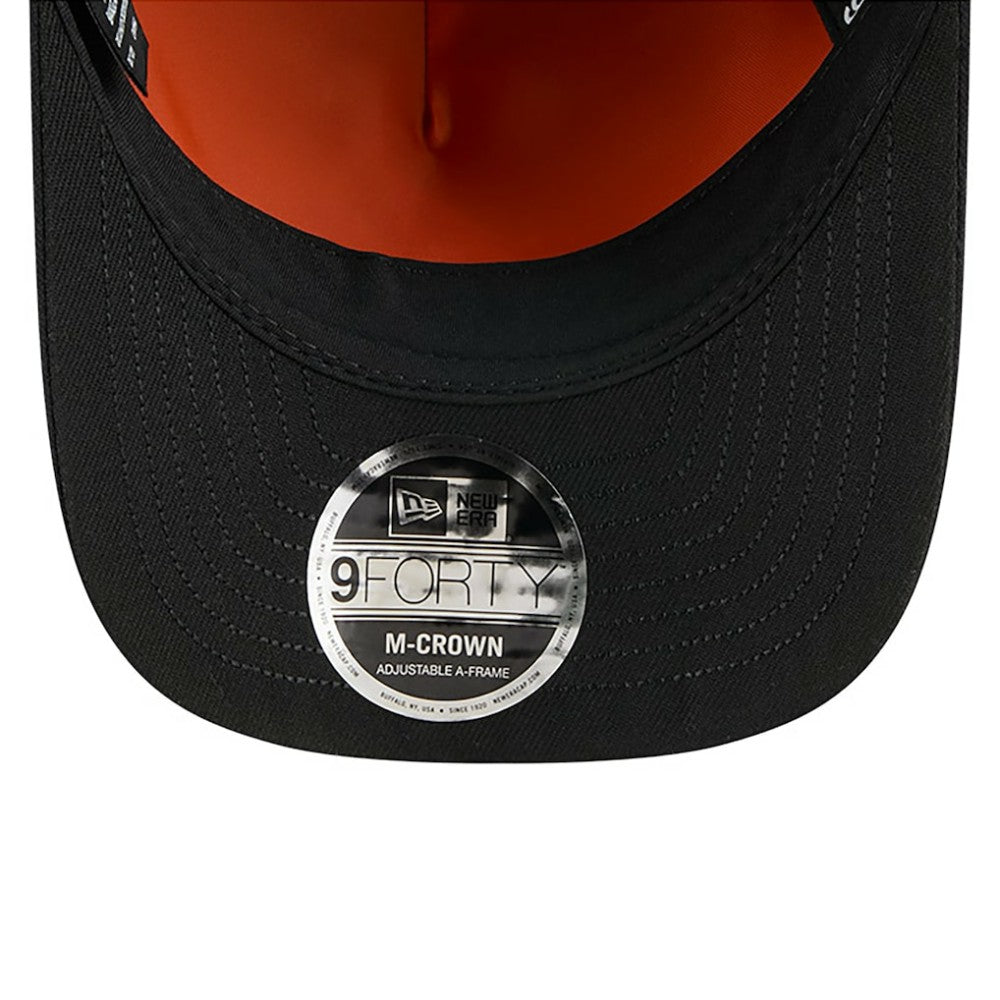 Atlanta Braves New Era x Alpha Industries A-Frame 9FORTY Adjustable Hat - Black Hats