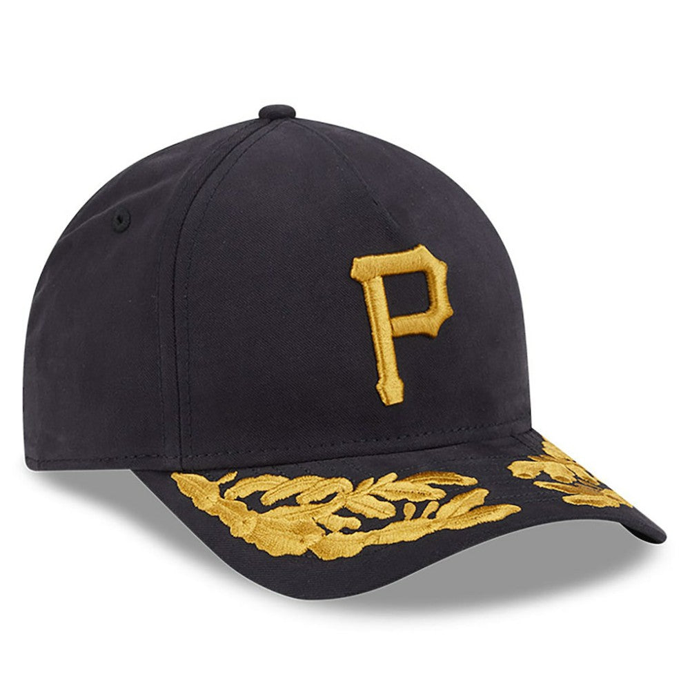 Pittsburgh Pirates New Era x Alpha Industries A-Frame 9FORTY Adjustable Hat - Black Hats
