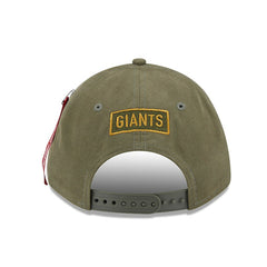 San Francisco Giants New Era x Alpha Industries A-Frame 9FORTY Adjustable Hat - Olive Hats