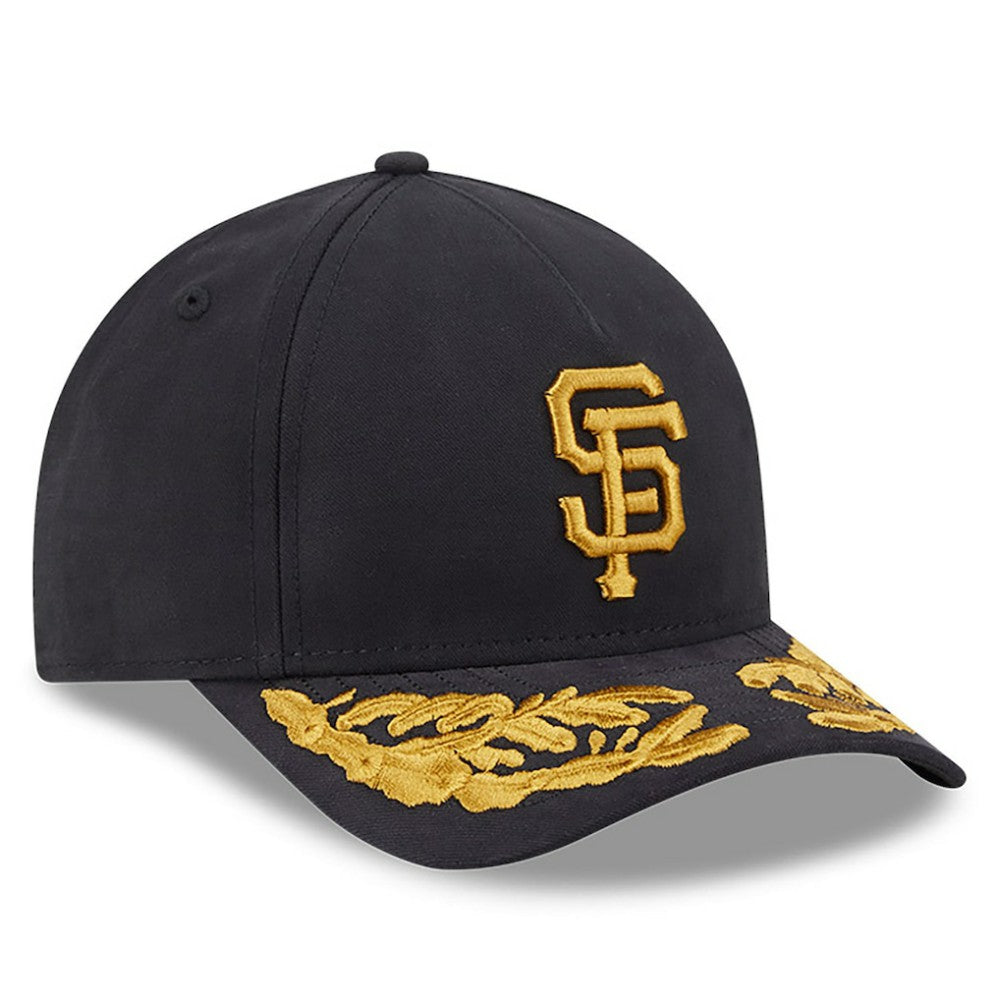 San Francisco Giants New Era x Alpha Industries A-Frame 9FORTY Adjustable Hat - Black Hats