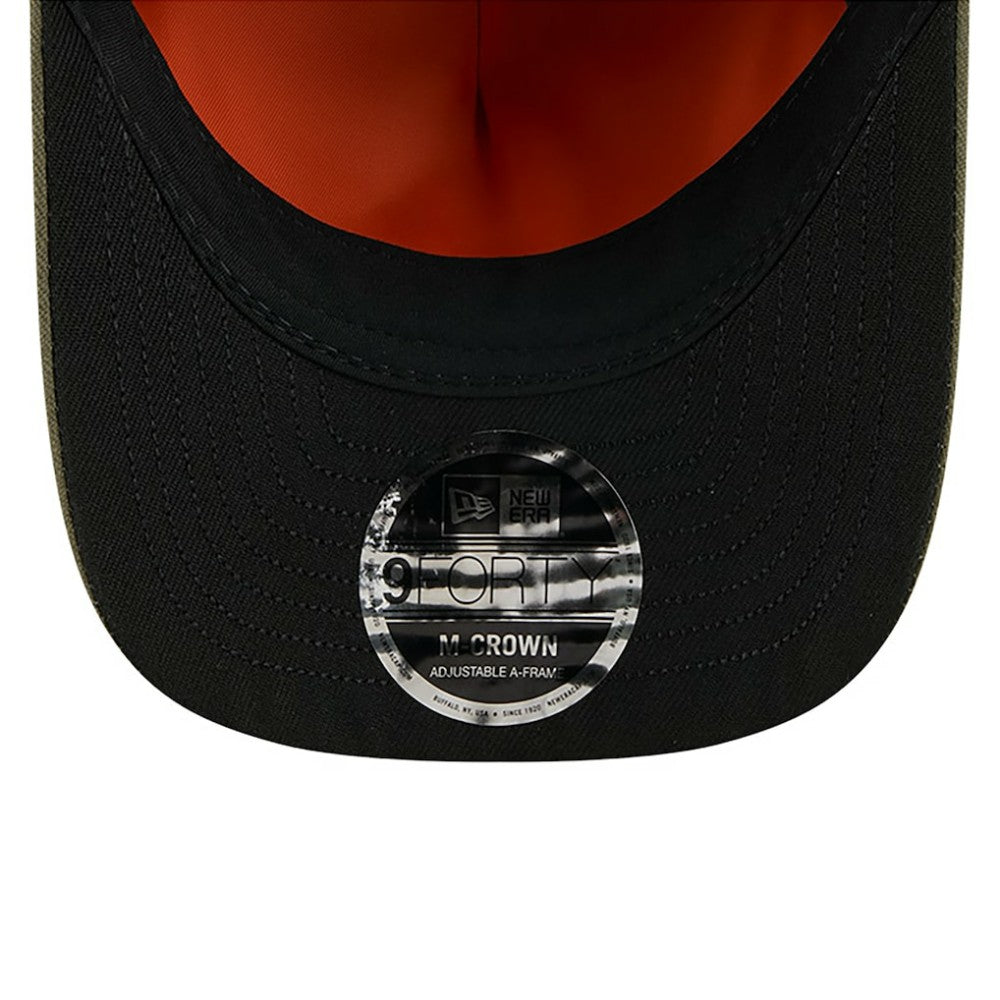 Boston Red Sox New Era x Alpha Industries A-Frame 9FORTY Adjustable Hat - Olive Hats