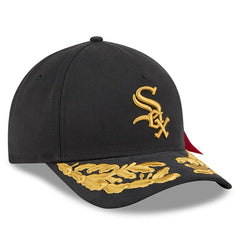 Chicago White Sox New Era x Alpha Industries A-Frame 9FORTY Adjustable Hat - Black Hats