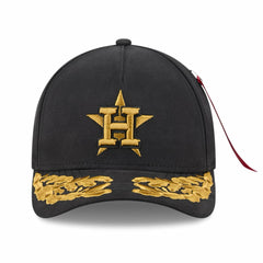 Houston Astros New Era x Alpha Industries A-Frame 9FORTY Adjustable Hat - Black Hats