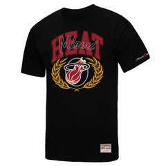 Miami Heat NBA x Michelob Ultra Rewind II T-Shirt Black - Mitchell & Ness