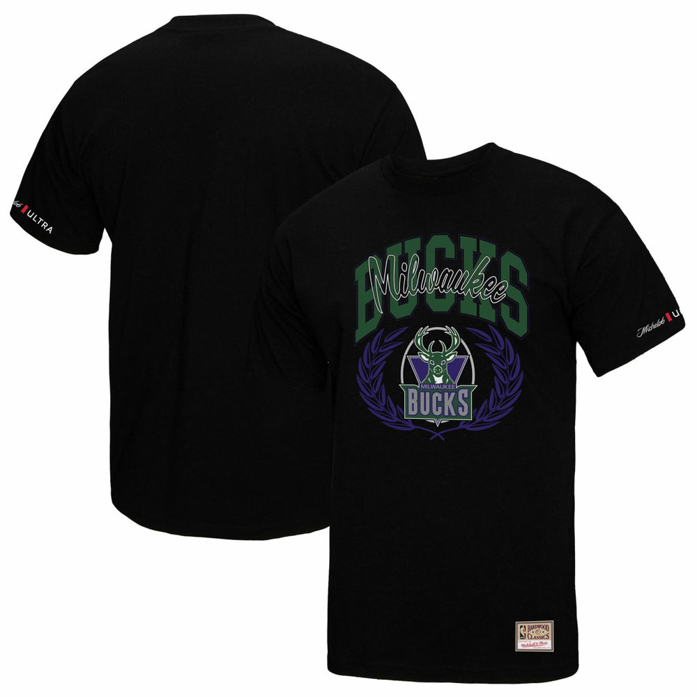 Milwaukee Bucks NBA x Michelob Ultra Rewind II T-Shirt Black - Mitchell & Ness