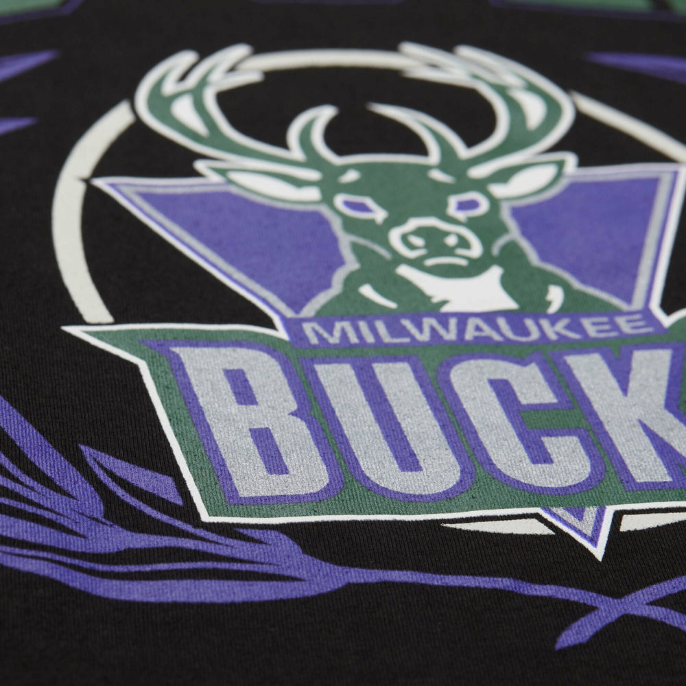 Milwaukee Bucks NBA x Michelob Ultra Rewind II T-Shirt Black - Mitchell & Ness