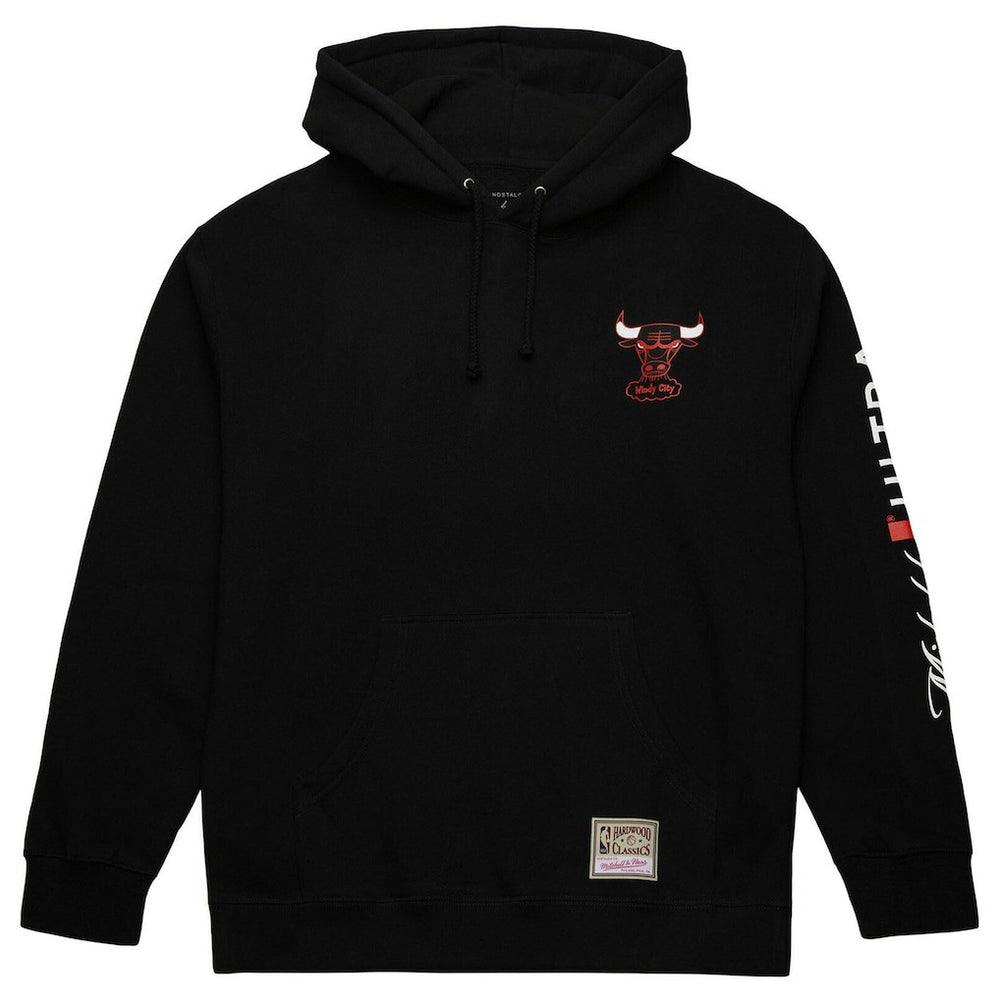 Chicago Bulls NBA x Michelob Ultra Swish & Sip Pullover Hoodie Black - Mitchell & Ness