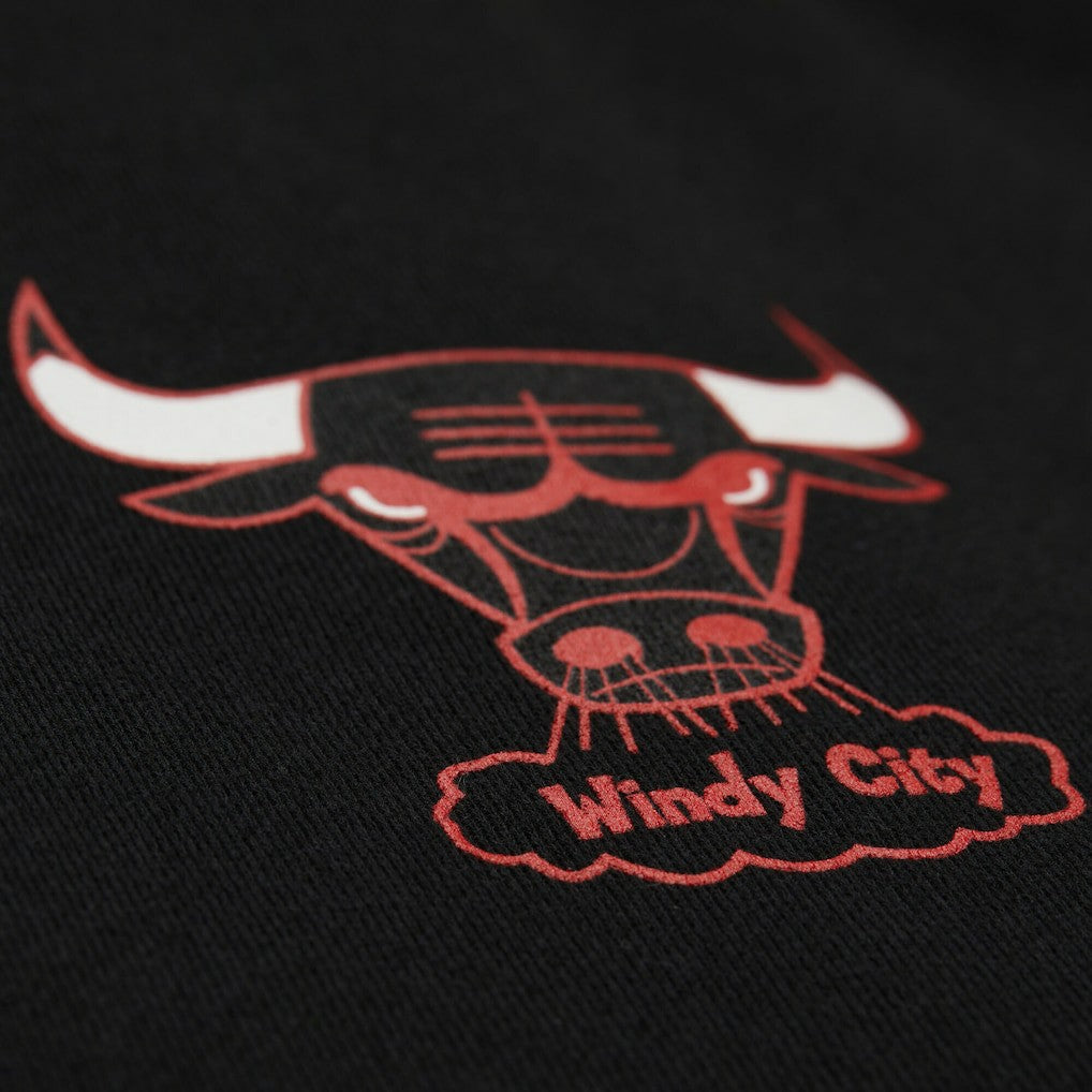 Chicago Bulls NBA x Michelob Ultra Swish & Sip Pullover Hoodie Black - Mitchell & Ness